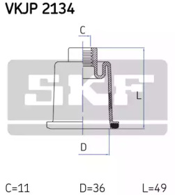 SKF VKJP 2134